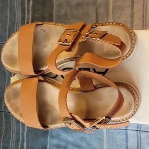 Used Aldo strapped sandals
